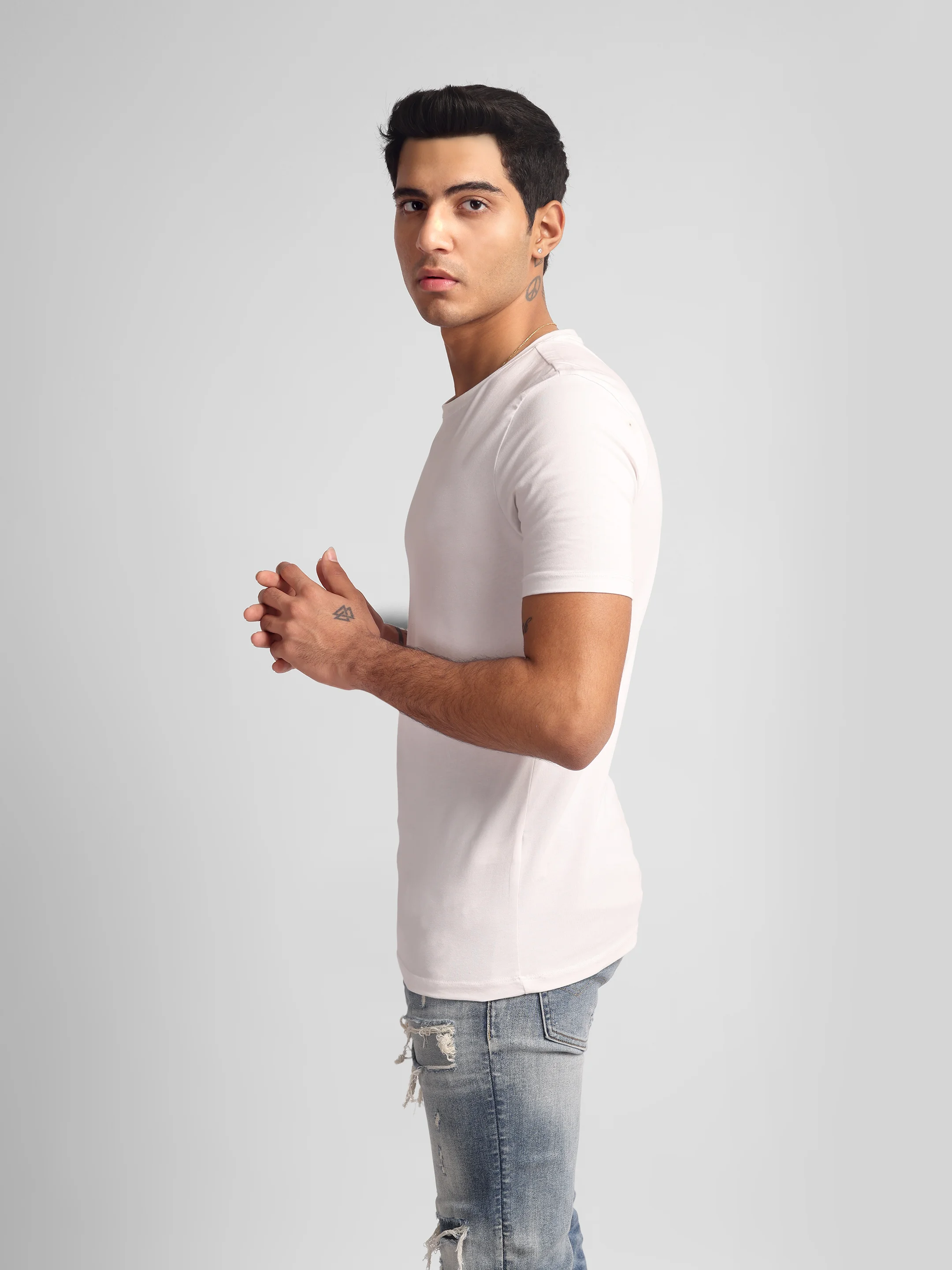 male model ecommerce photography Top Wear T-shirts